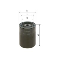 BOSCH 0 451 103 346 Ölfilter