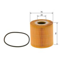 BOSCH 1 457 429 762 Ölfilter