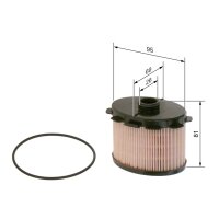 BOSCH 1 457 431 703 Kraftstofffilter