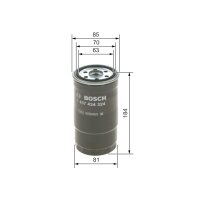 BOSCH 1 457 434 324 Kraftstofffilter