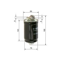 BOSCH 0 450 906 274 Kraftstofffilter