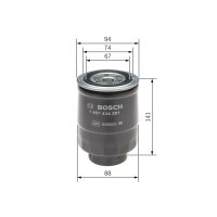 BOSCH 1 457 434 281 Kraftstofffilter