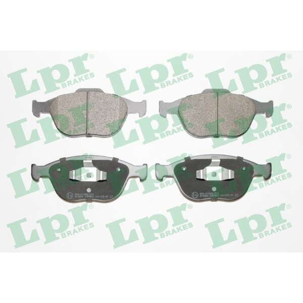 LPR 05P906 Bremsbelagsatz, Scheibenbremse