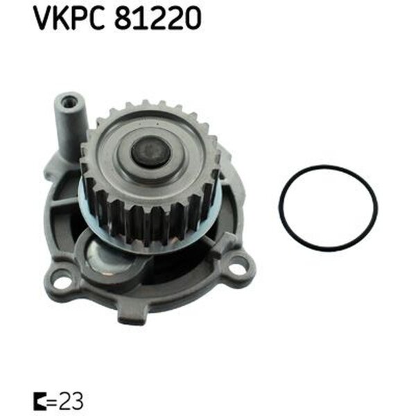 SKF VKPC 81220 Wasserpumpe, Motorkühlung
