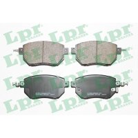 LPR 05P1342 Bremsbelagsatz, Scheibenbremse