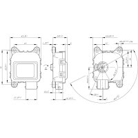 BOSCH 0 132 801 141 Stellelement, Heizklappe