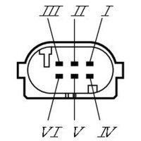 BOSCH 0 132 801 141 Stellelement, Heizklappe