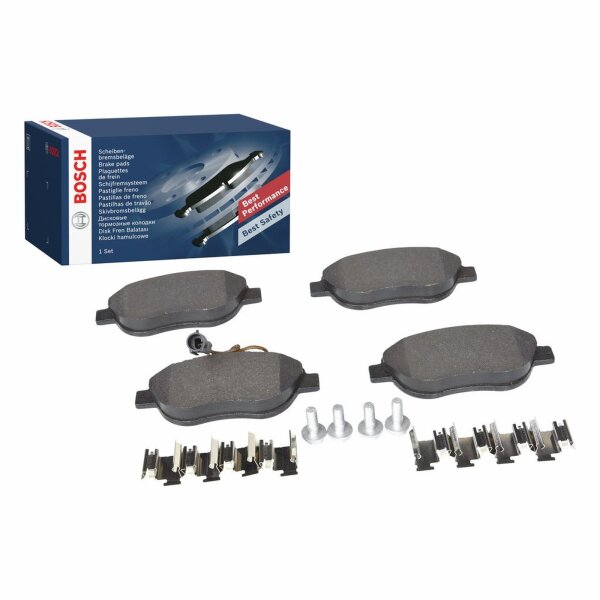 BOSCH 0 986 424 596 Bremsbelagsatz, Scheibenbremse