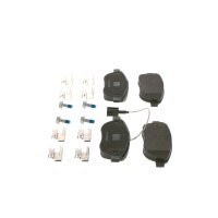 BOSCH 0 986 424 596 Bremsbelagsatz, Scheibenbremse