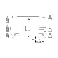 BOSCH 0 986 357 229 Zündleitungssatz