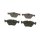 BOSCH 0 986 494 001 Bremsbelagsatz, Scheibenbremse