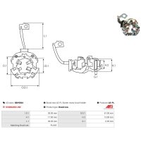 AS-PL SBH9004 Halter, Kohlebürsten