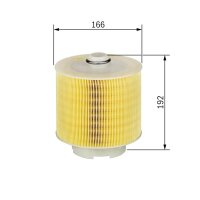 BOSCH F 026 400 028 Luftfilter