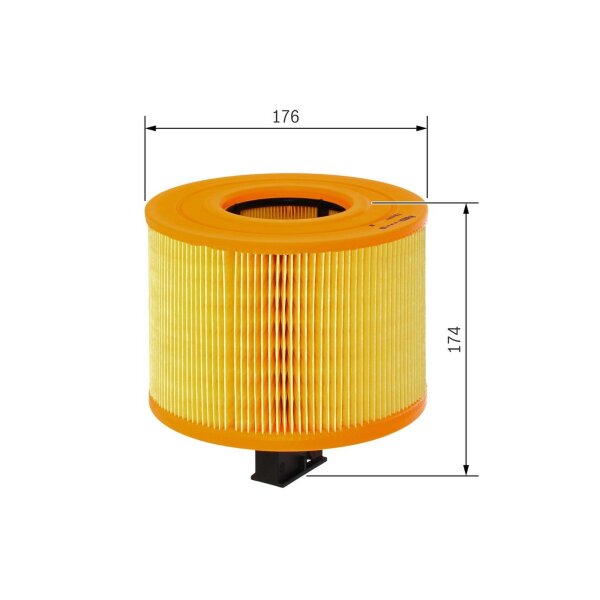 BOSCH F 026 400 029 Luftfilter