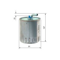 BOSCH 1 457 434 416 Kraftstofffilter