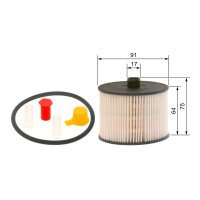 BOSCH 1 457 431 723 Kraftstofffilter