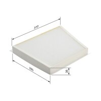 BOSCH 1 987 432 081 Filter, Innenraumluft