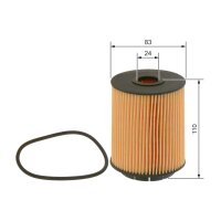 BOSCH 1 457 429 142 Ölfilter