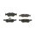 BOSCH 0 986 491 900 Bremsbelagsatz, Scheibenbremse