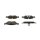 BOSCH 0 986 491 900 Bremsbelagsatz, Scheibenbremse