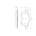 BOSCH 0 986 424 540 Bremsbelagsatz, Scheibenbremse