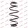 Spiralfeder KYB RX6239 Hinterachse K-Flex - 1 Stück