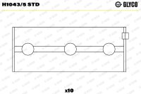 GLYCO H1043/5 STD Kurbelwellenlagerschale