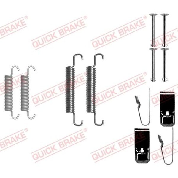 QUICK BRAKE 105-0890 Zubehörsatz, Feststellbremsbacken