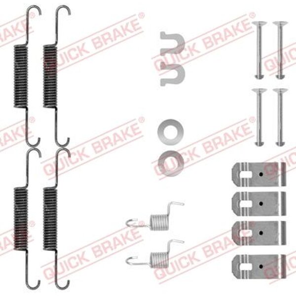 QUICK BRAKE 105-0895 Zubehörsatz, Feststellbremsbacken