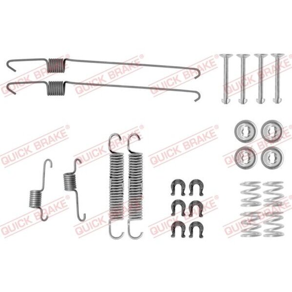 QUICK BRAKE 105-0001 Zubehörsatz, Bremsbacken