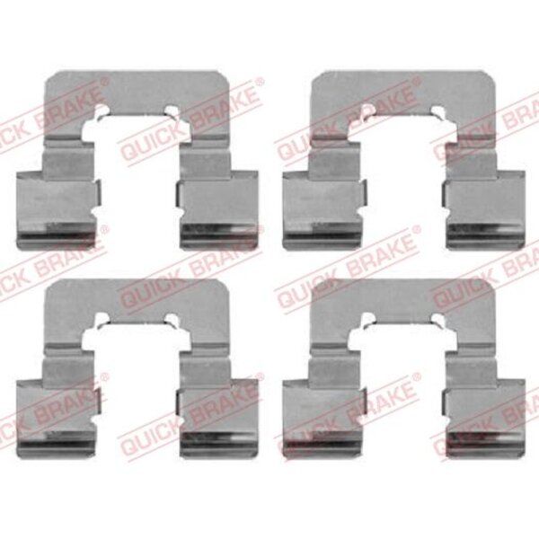 QUICK BRAKE 109-1781 Zubehörsatz, Scheibenbremsbelag