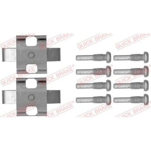 QUICK BRAKE 109-1802 Zubehörsatz, Scheibenbremsbelag