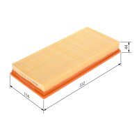 BOSCH 1 457 433 700 Luftfilter