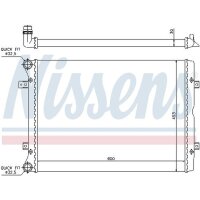 NISSENS 65014 Kühler, Motorkühlung