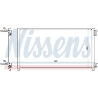 NISSENS 94633 Kondensator, Klimaanlage