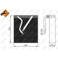 NRF 36109 Verdampfer, Klimaanlage