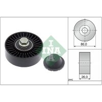 Schaeffler INA 532 0512 10 Umlenk-/Führungsrolle,...