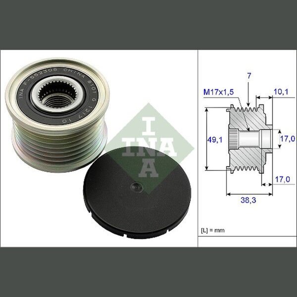 Schaeffler INA 535 0153 10 Generatorfreilauf