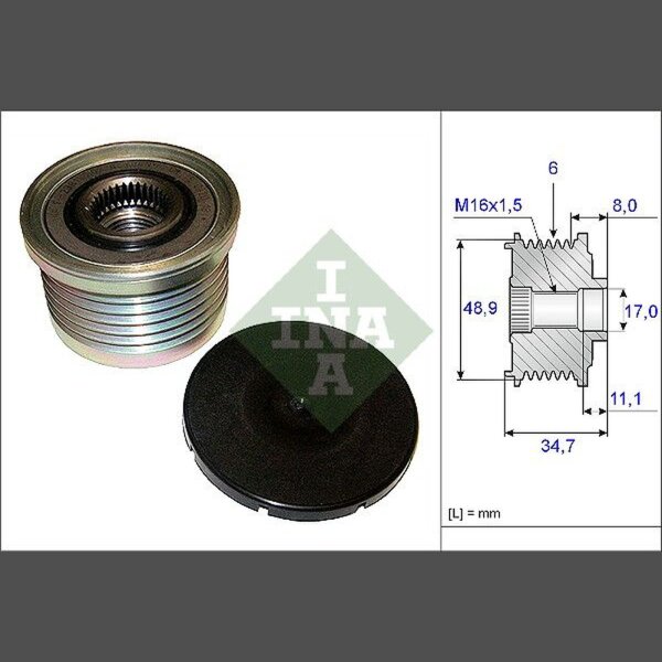 Schaeffler INA 535 0088 10 Generatorfreilauf