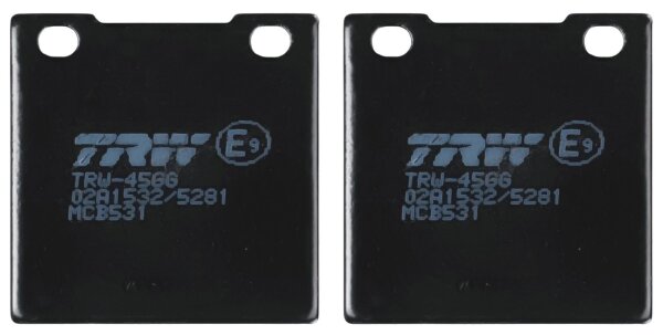 TRW MCB531 Bremsbelagsatz, Scheibenbremse