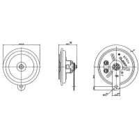 BOSCH 0 986 320 301 Horn