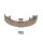 ASHIKA 55-07-702 Bremsbackensatz