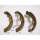 ASHIKA 55-08-825 Bremsbackensatz