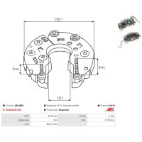 AS-PL ARC4009 Gleichrichter, Generator