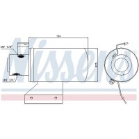 NISSENS 95053 Trockner, Klimaanlage