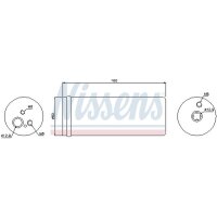 NISSENS 95171 Trockner, Klimaanlage