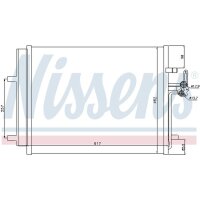 NISSENS 940043 Kondensator, Klimaanlage