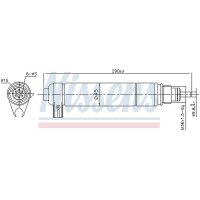 NISSENS 95346 Trockner, Klimaanlage
