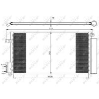 NRF 35750 Kondensator, Klimaanlage