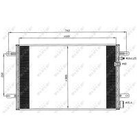 NRF 35605 Kondensator, Klimaanlage